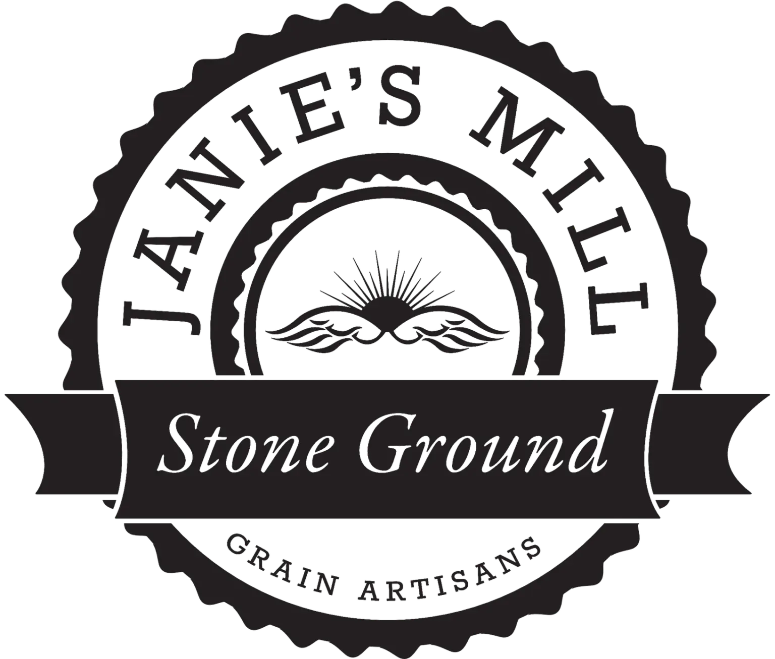 Janie’s Mill Stone Ground Grain Artisans logo
